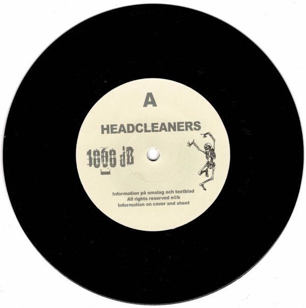Headcleaners - Disinfection - 7" - Upplaga 2 på 1000dB - Bild 3