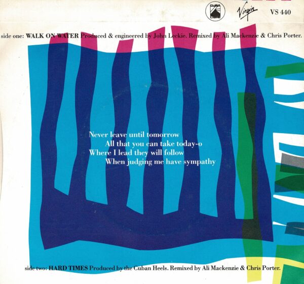 Cuban Heels - Walk on water / Hard times - 7" + Flexi - Bild 2
