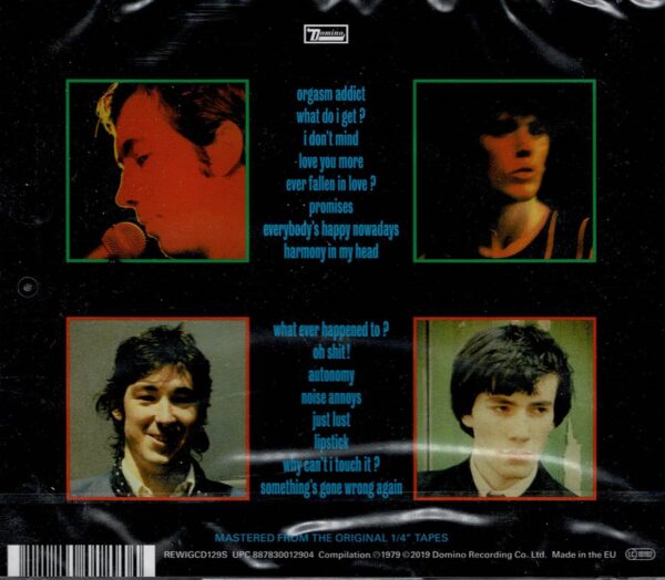 Buzzcocks - Singles going steady - CD - Bild 2