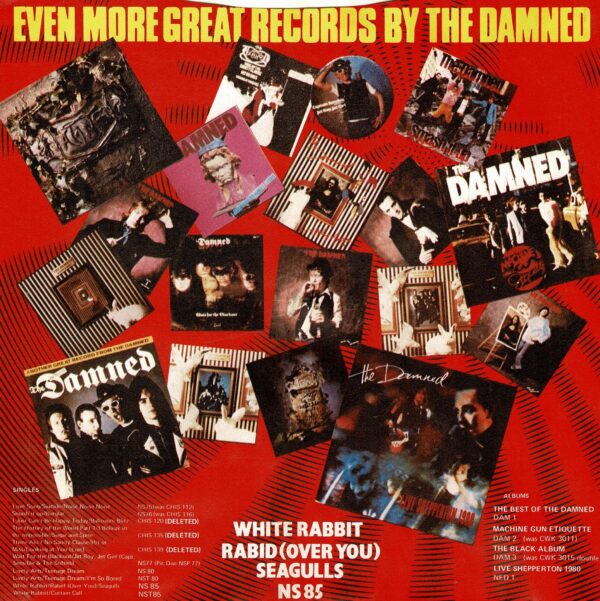 Damned - White rabbit - 7" - Bild 2