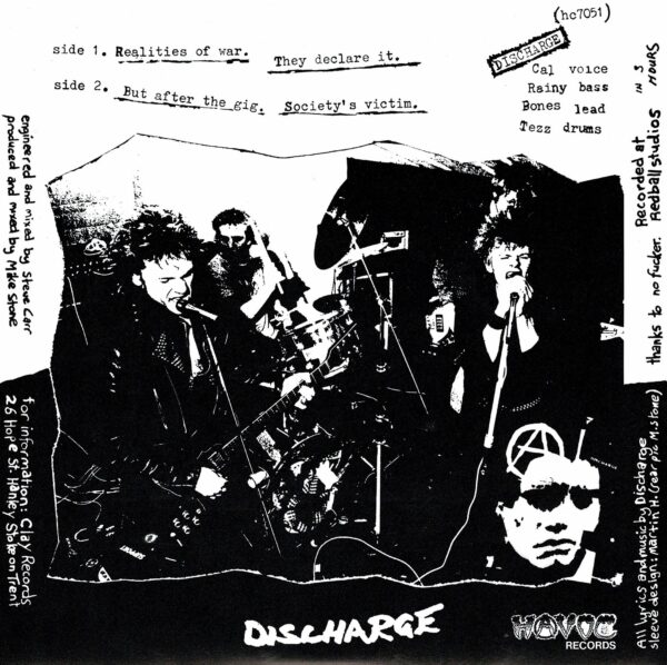 Discharge - Realities of war - 7" - Bild 2